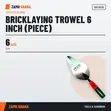 Grado Bricklaying Trowel - 6 Inch - 2