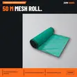 3x50m Green Construction Mesh - 1