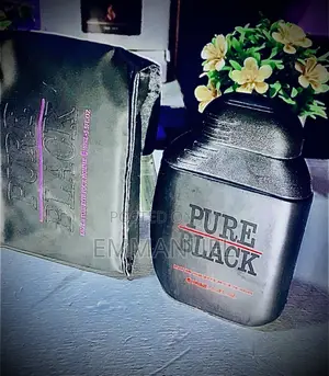 Fragrance World Pure Black Eau de Toilette - 100ml