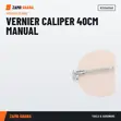 Vernier Caliper 40cm Manual - Acme - 2