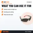 Ace-Tek Safety Goggles Model 597-G Dark - 3