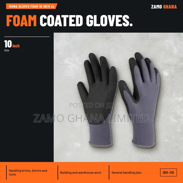 Irona Gloves Foam 10 Inch XL - 1