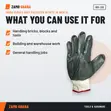 Irona Gloves Grey Polyester Nitrile XL - 3