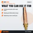 French Type Cutting Nozzle 10/10 - H - 3