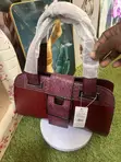 Anne Klein Ladies Handbag - Genuine Leather - 2