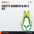 Ace-Tek Safety Harness N.26-C Kit - 1
