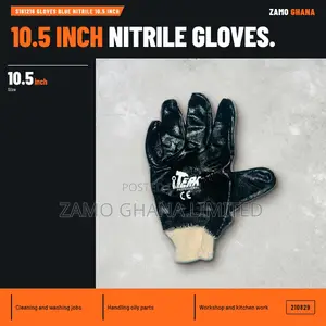 Ace-Tek Blue Nitrile Gloves (10.5 Inch)
