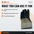 Irona Gloves Nitrile Back Cuff 10 Inch - 3