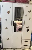 2-in-1 3-Door Wardrobe - 2