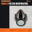 Ace-Tek Chemical Respirator Single 303 - 1