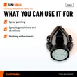 Ace-Tek Chemical Respirator Single 303 - 3
