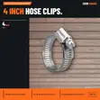 Hose Clips TW 4 Inch (50p/PKT) - 1