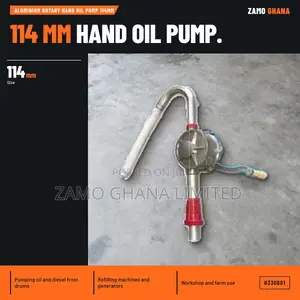 Aluminium Rotary Hand Oil Pump 114mm