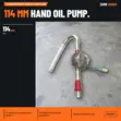 Aluminium Rotary Hand Oil Pump 114mm - 1