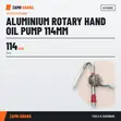 Aluminium Rotary Hand Oil Pump 114mm - 2