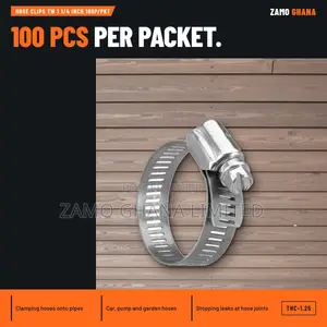 Hose Clips TW 1 1/4 Inch (100 Pcs/Pkt)