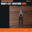Alpro Aviation Snip Right Green Bicolor - 01020P - 1