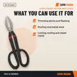 Alpro Straight Pattern Snips 12 Inch - 3
