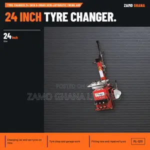 Mirage Tyre Changer 24 Inch Semi-Automatic Swing Arm - PL-1211