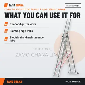 Ferral 3x9 Steps Elite 67 Triple Slide Ladder