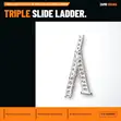Ferral 3x21 Elite 80 Triple Slide Ladder - 1