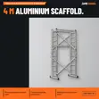 Ferral 10+10 Aluminium Scaffold 4M - 1