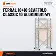 Ferral 10+10 Aluminium Scaffold 4M - 2