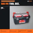 Tayg Plastic Tool Box N.600 - 600x305x295mm - 1