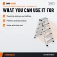 Acme CM 4 Steps Olimpos Double Sided Step Ladder - 2