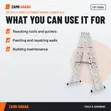 Acme CM-TA004 2x14 Double Extension Ladder - 2