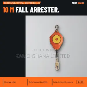NRG 10m Retractable Fall Arrester (100kg)