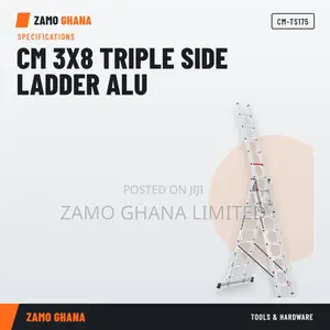 CM 3x8 Triple Side Ladder Alu - CM-TS175
