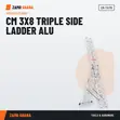 CM 3x8 Triple Side Ladder Alu - CM-TS175 - 1