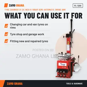 Mirage PL-1200 Semi-Automatic Tyre Changer (21-24 Inch)