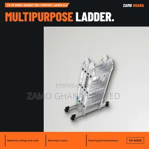 Acme CM-AK020 20 Rung Aluminium Multipurpose Ladder