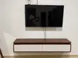 White and Brown TV Unit Console - 1