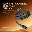 Oraimo DigiLine 100W Type-C to Type-C Data Cable - 4