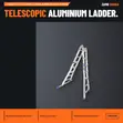 5+5(x2) Steps Aluminium Telescopic Ladder - 1