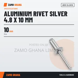 Aluminium Rivet Silver 4.8 x 10mm