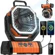 Original Rechargeable Fan with Power Bank Function - 1