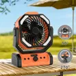 Original Rechargeable Fan with Power Bank Function - 2