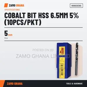 TERA Cobalt HSS Drill Bits 6.5mm (10 Pcs/Pkt)