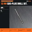 Power Ls SDS-Plus Bit S4L 12x200x265mm - 1