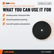 SAITDISC Abrasive Paper Round Black 115mm 100P With Hole - 3