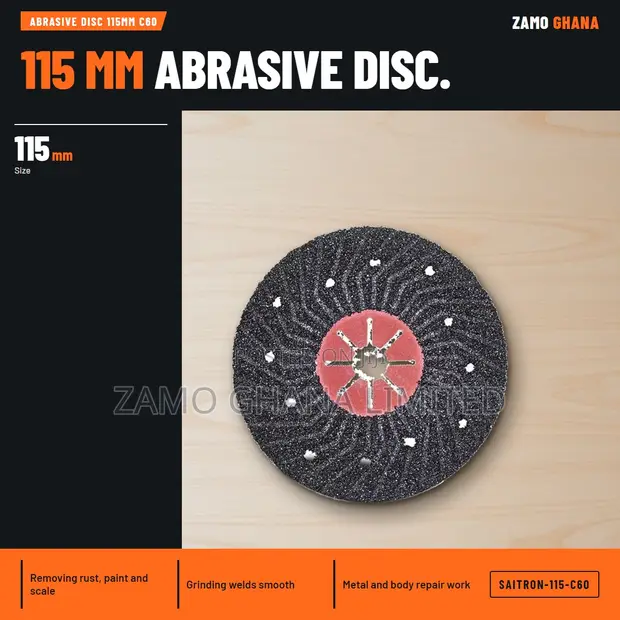 SAIT Abrasive Disc 115mm C60 - 1