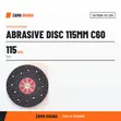 SAIT Abrasive Disc 115mm C60 - 2