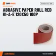 SAIT Abrasive Paper Roll RI-A-E 120x50 100P - 2