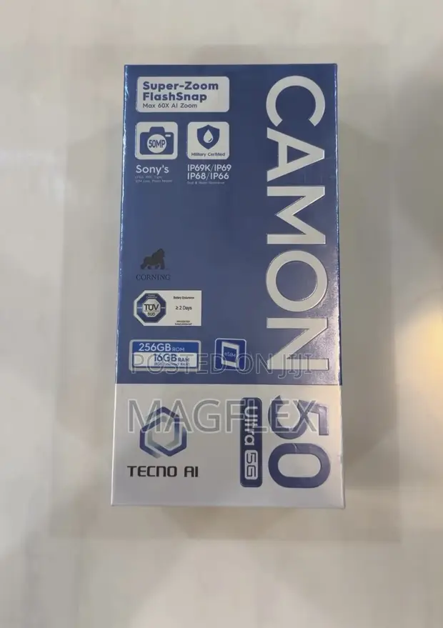 New Tecno Camon 50 Ultra 512GB Blue - 1