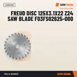 Freud Saw Blade 125x3.1x22 Z24 - 2
