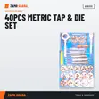 40Pcs Metric Tap & Die Set - H093151 - 1